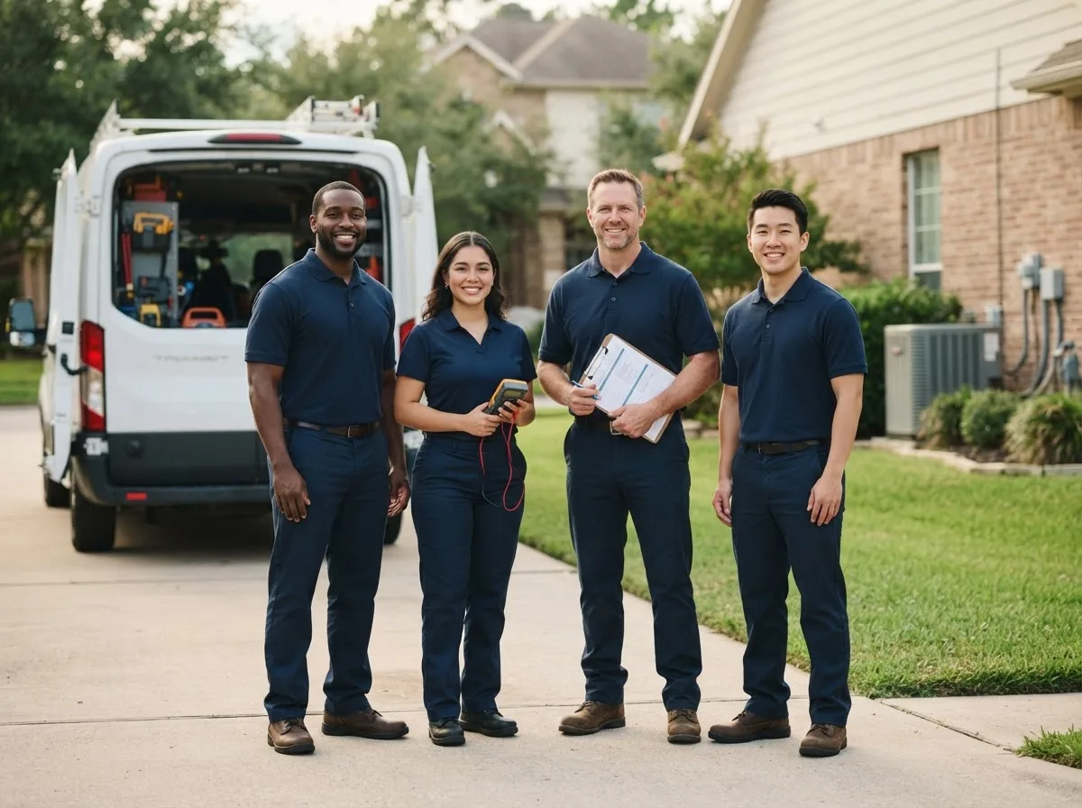 Certified HVAC technician near Slidell, TX